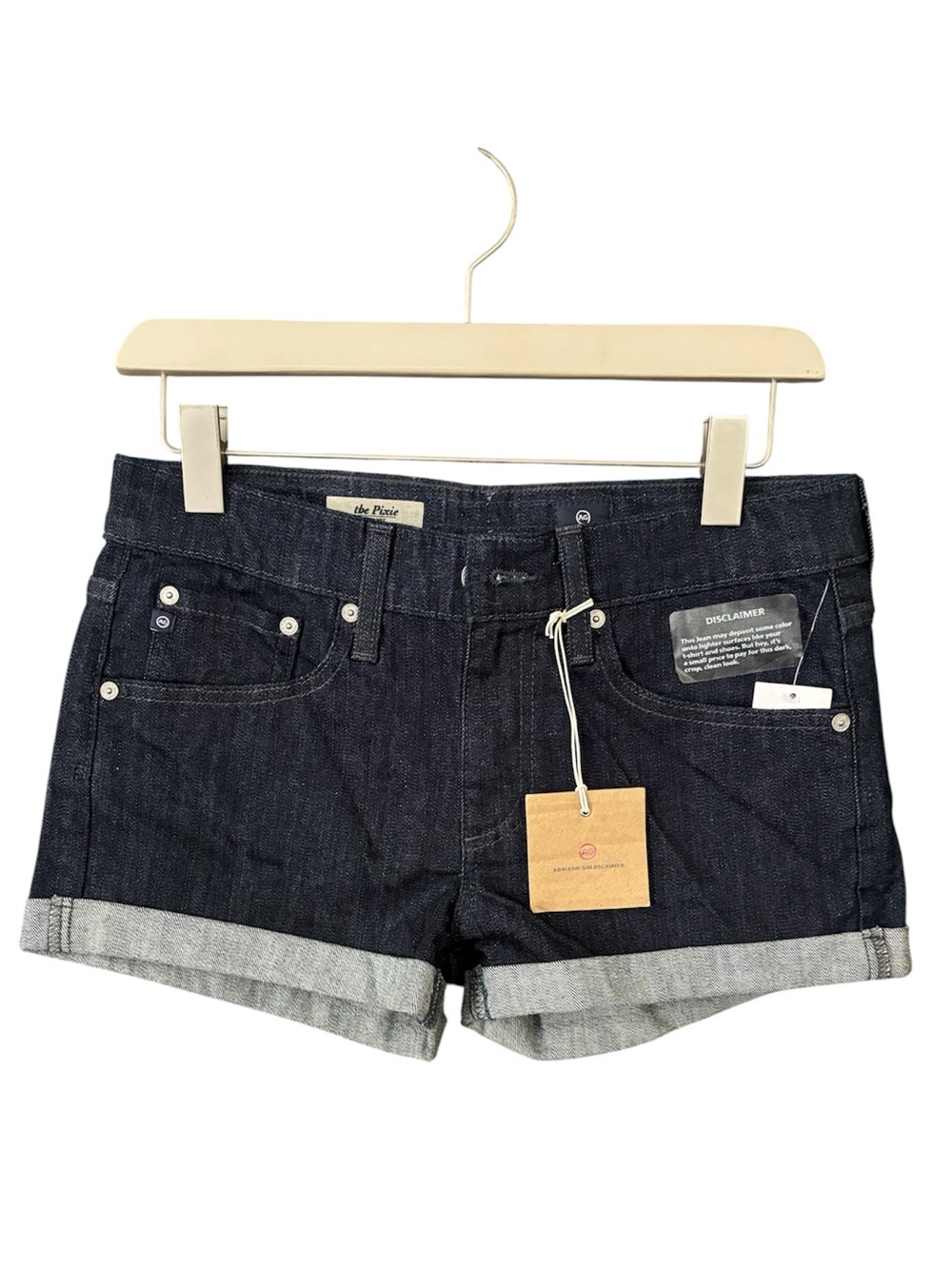 AG Adriano Goldschmied The Pixie Short in Denim